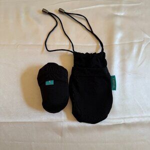 NWOT Tieks by Gavrieli Black Compression Bag, Drawstring Pouch,Tieks Blue bag